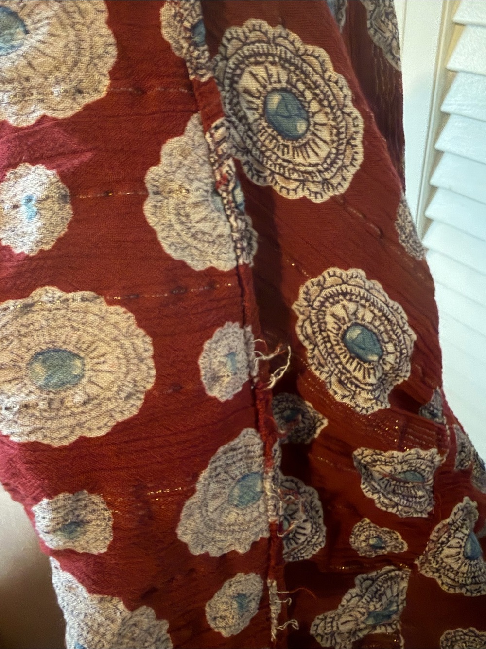 Women's Burgundy Rockin C Twist-Front Dress - Picture 6 of 8